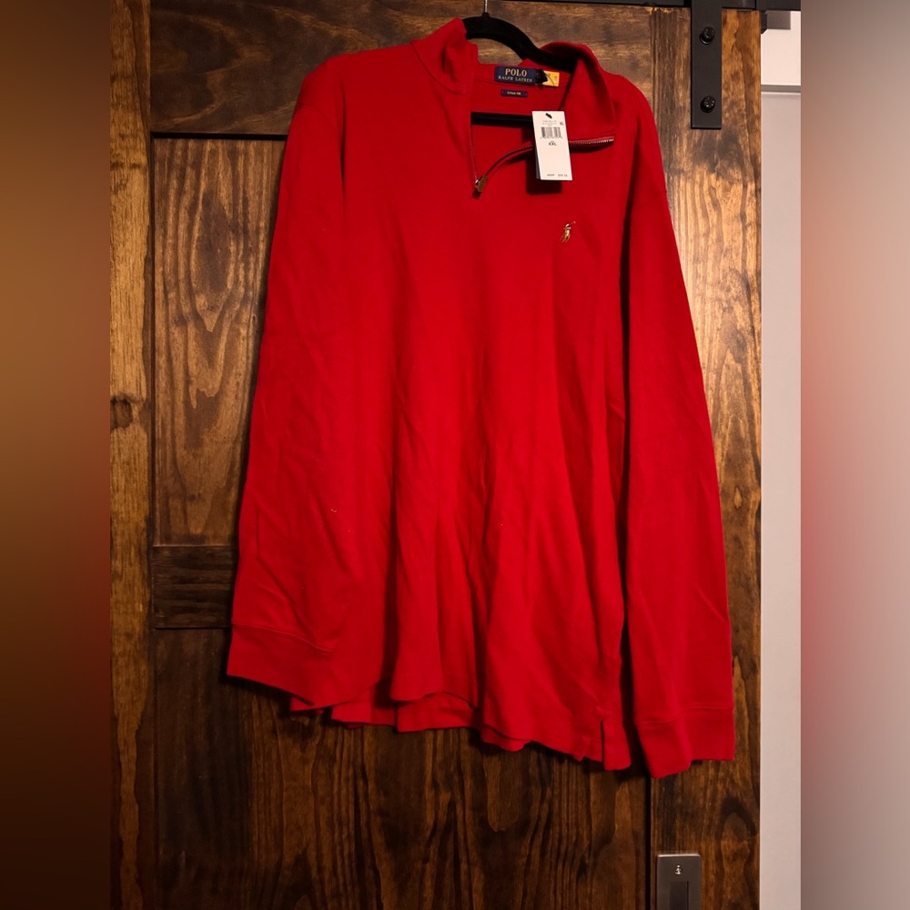 New Polo by Ralph Lauren Red Pullover